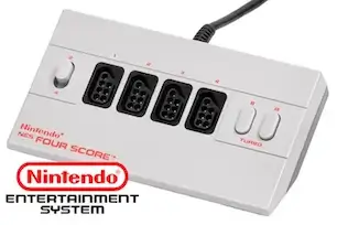 NES Four Score Adapter for Nintendo Multiplayer Gaming